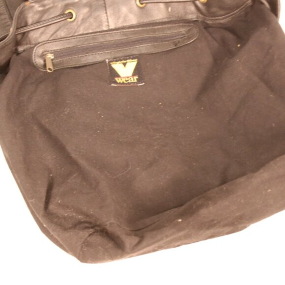 Vintage Virginia Slims Leather Backpack - Picture 14 of 16